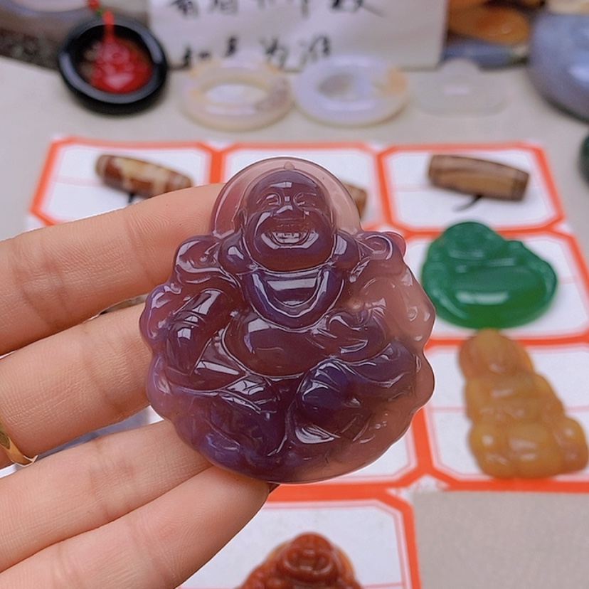 【闪购商品】未镶嵌玛瑙/玉髓珠宝半成品老*