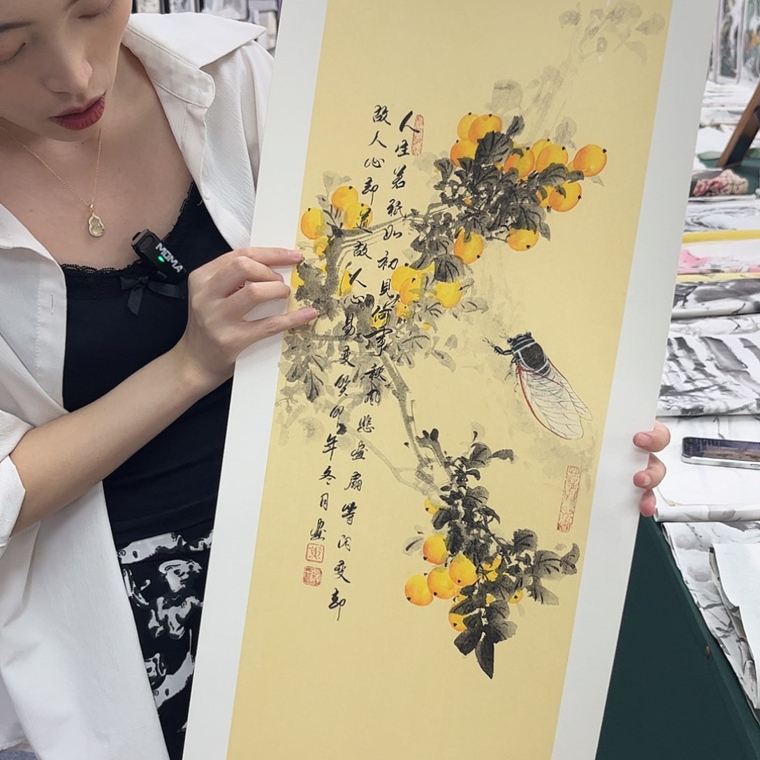 国画宣纸国画纯手绘作品