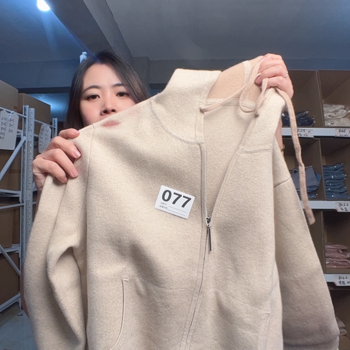 077空气层纯山羊绒假一赔三