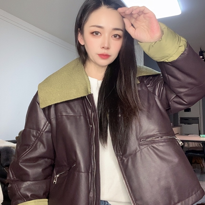 绵羊皮羽绒均码135斤左右