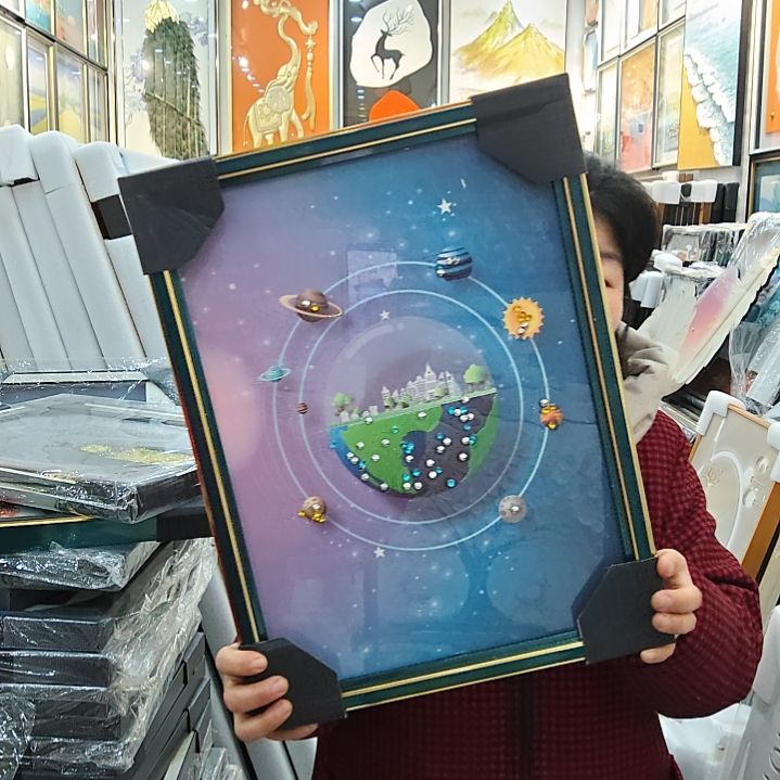 带灯款新款装饰画