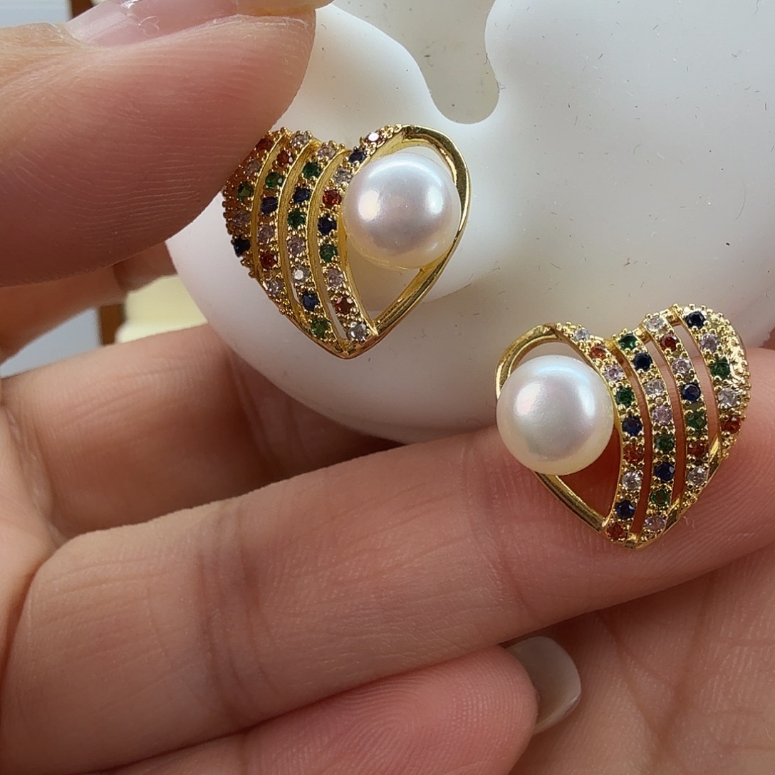 耳饰淡水珍珠未镶嵌