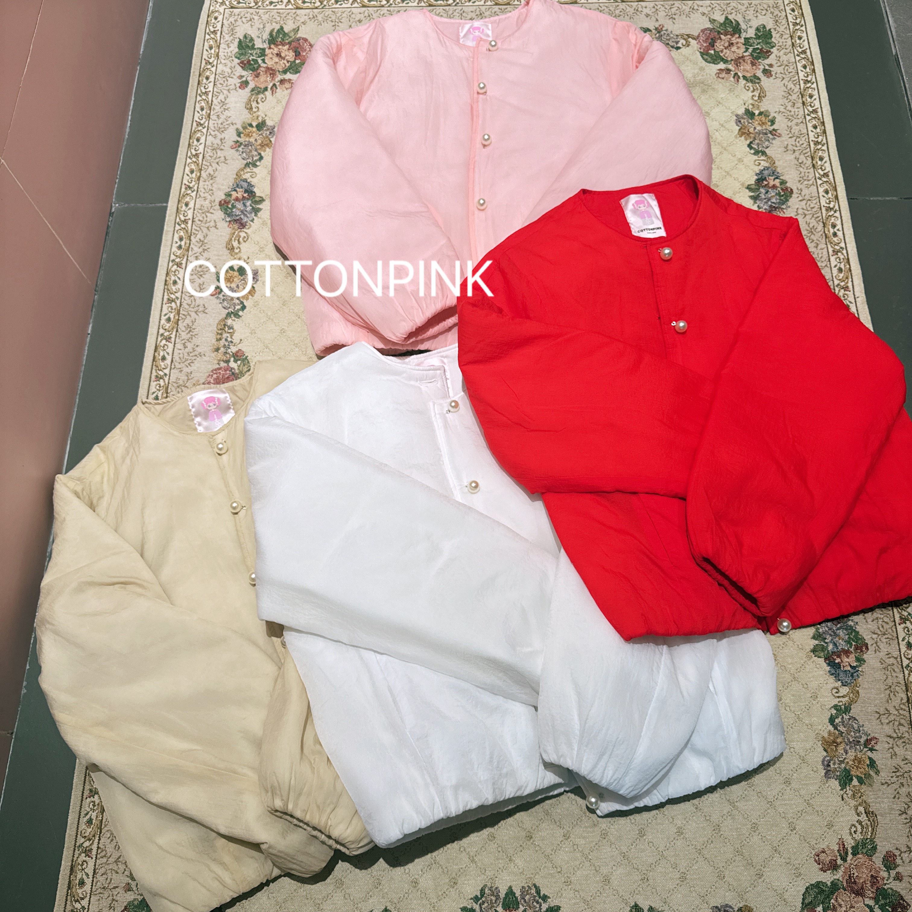 COTTONPINK短款女装时尚百搭秋冬棉衣