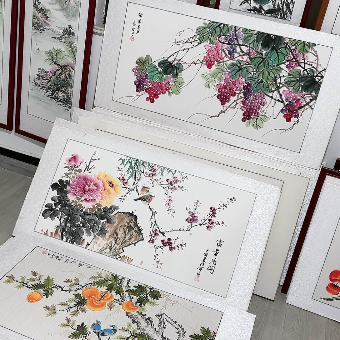 国画沉****手绘好保证假一罚万