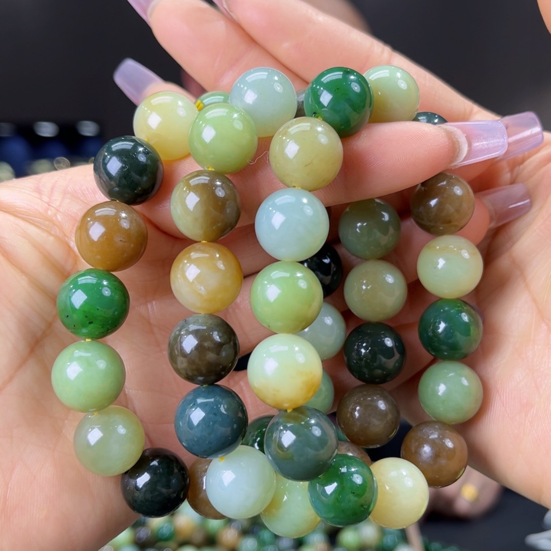 未镶嵌手串和田玉天然和田玉多宝手串14多样性发货拍一发一