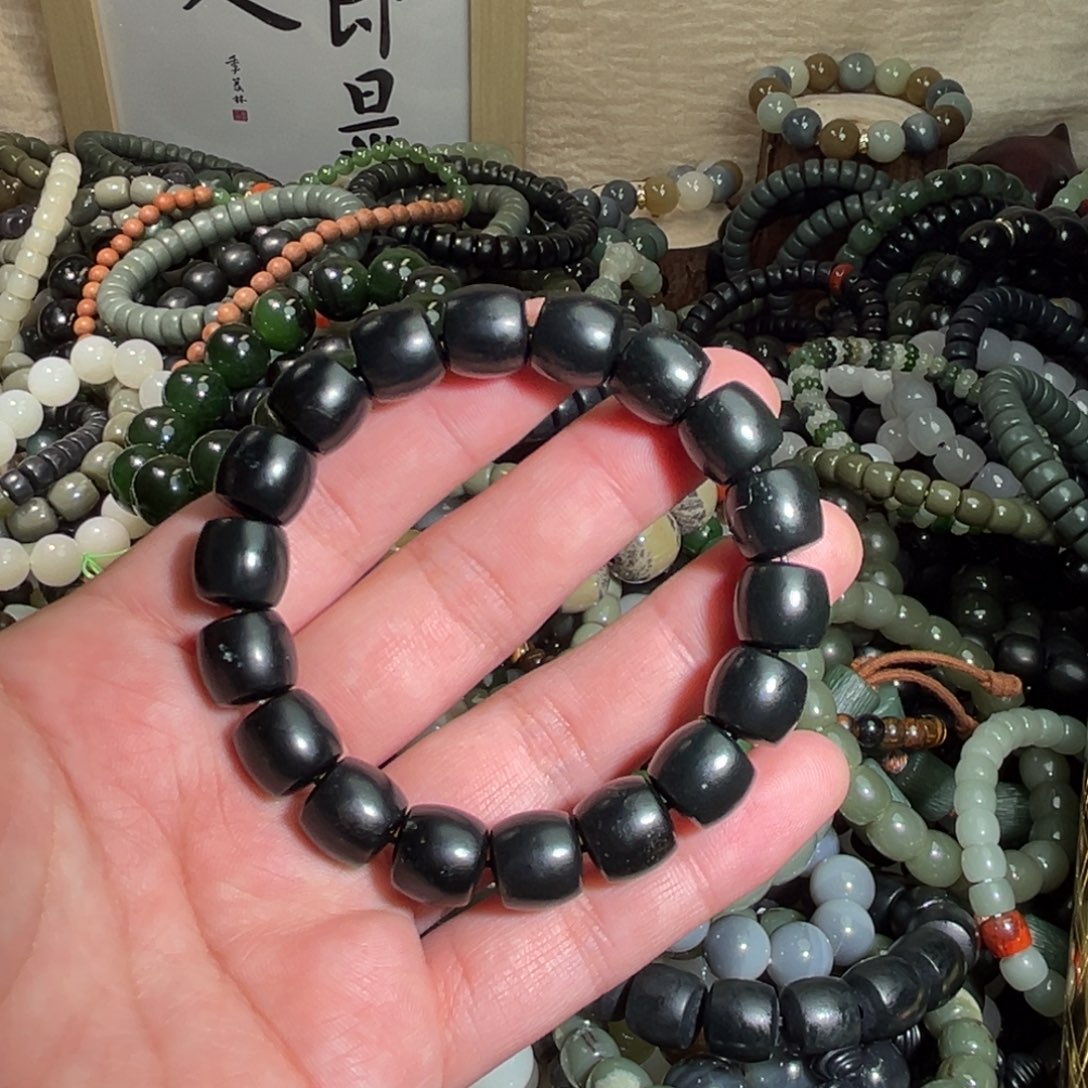 和田玉手链未镶嵌