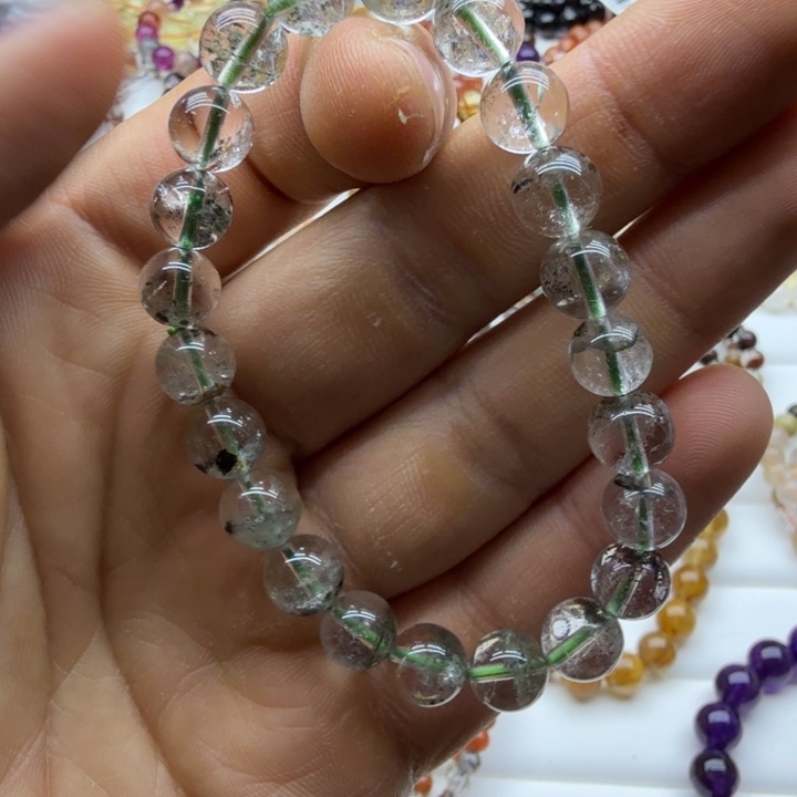 水晶未镶嵌手链天然