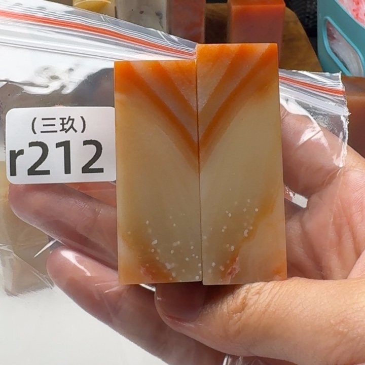 六***鱼寿山石印石老挝 老挝 老挝