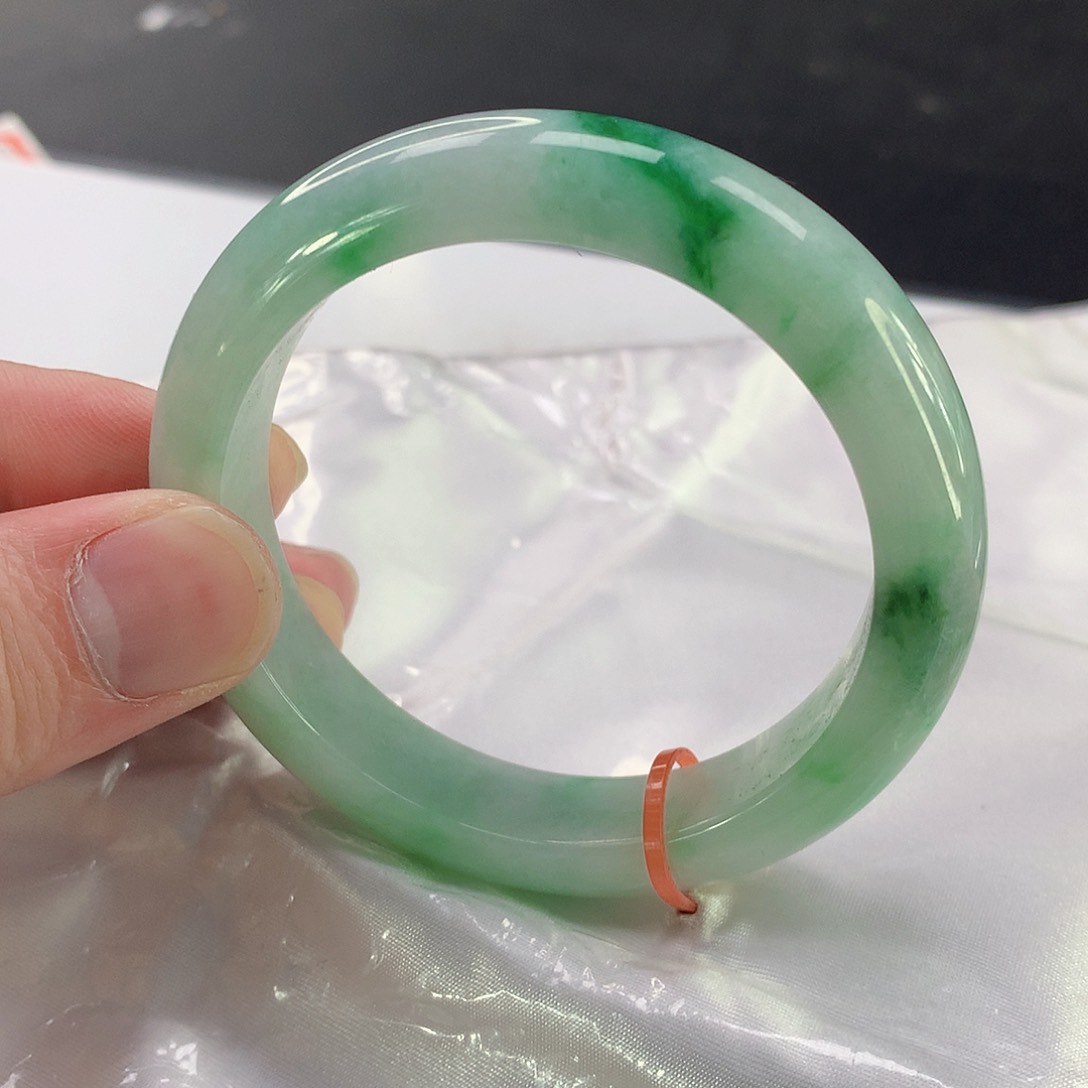 翡翠手镯未镶嵌813天然翡翠A货