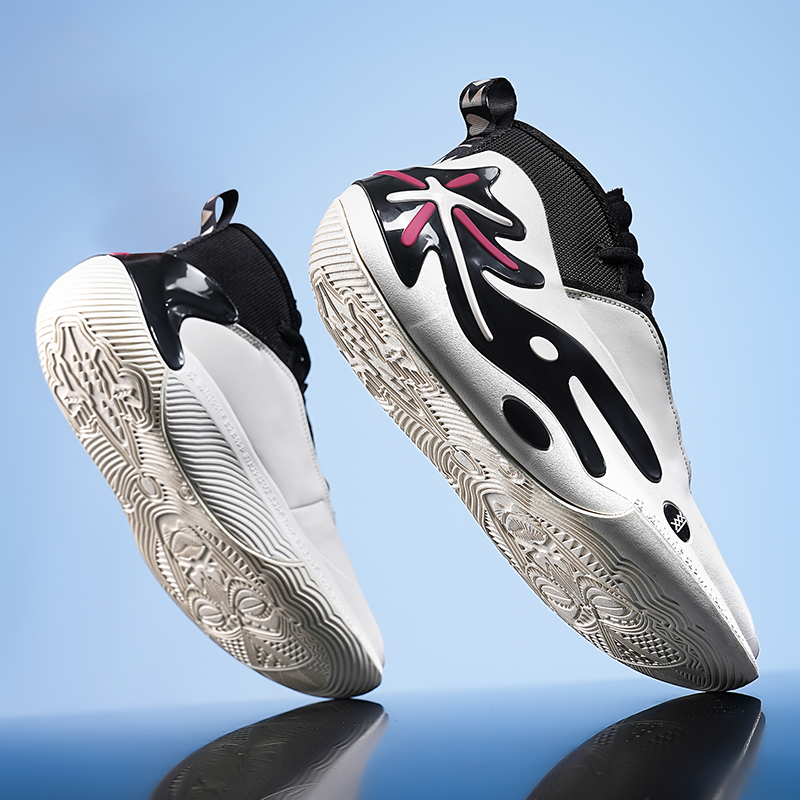  韦德之道11LOW灰色篮球鞋2024夏季透气实战运动鞋低帮摩擦有声音