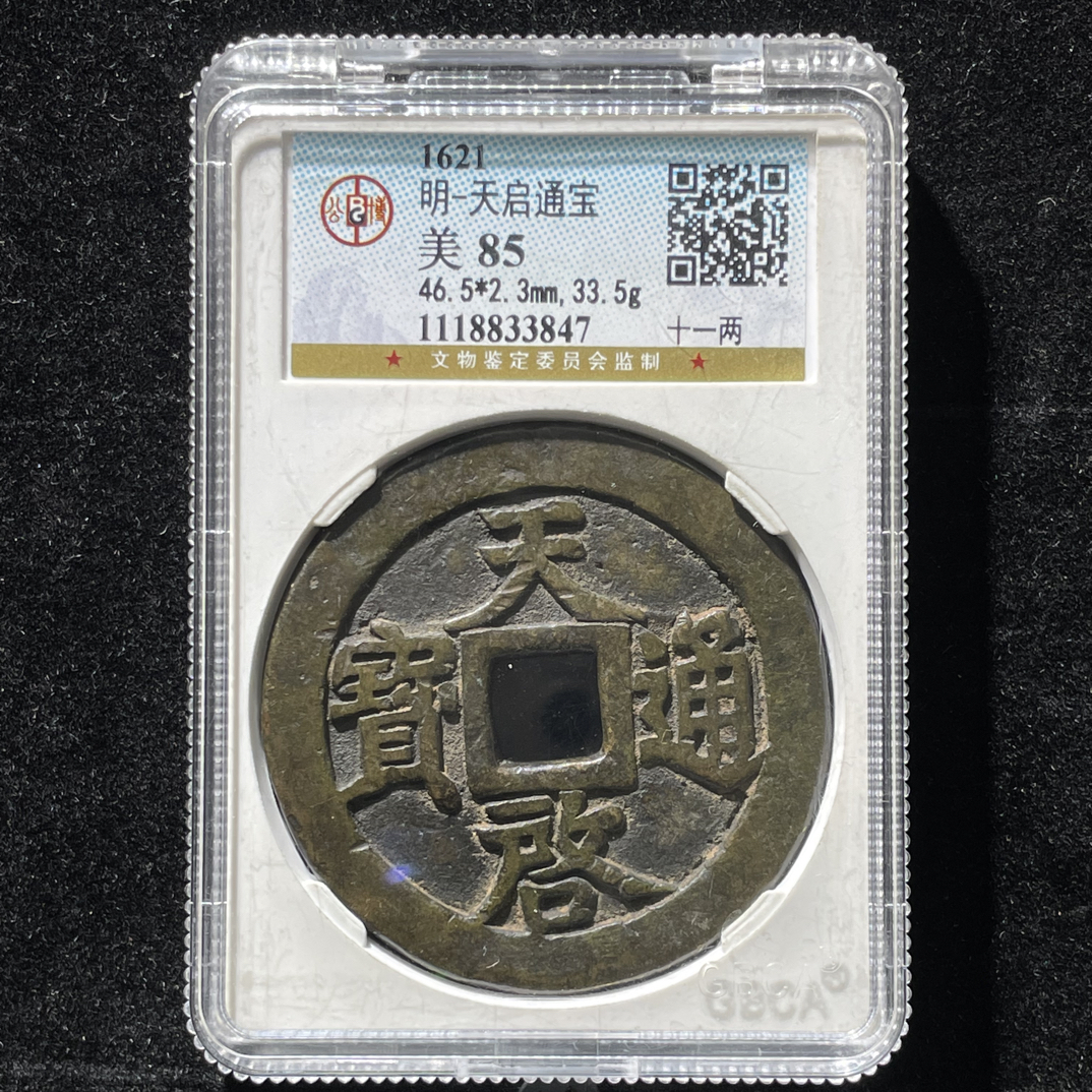 西安聚泉阁店（大宝精选）明代天启通宝十一两