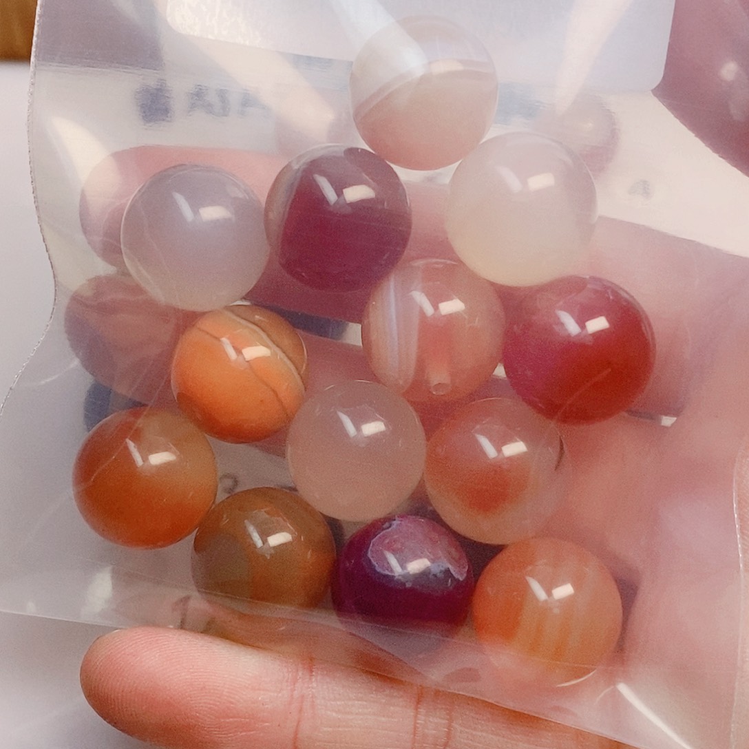 未镶嵌手链玛瑙/玉髓顗****】