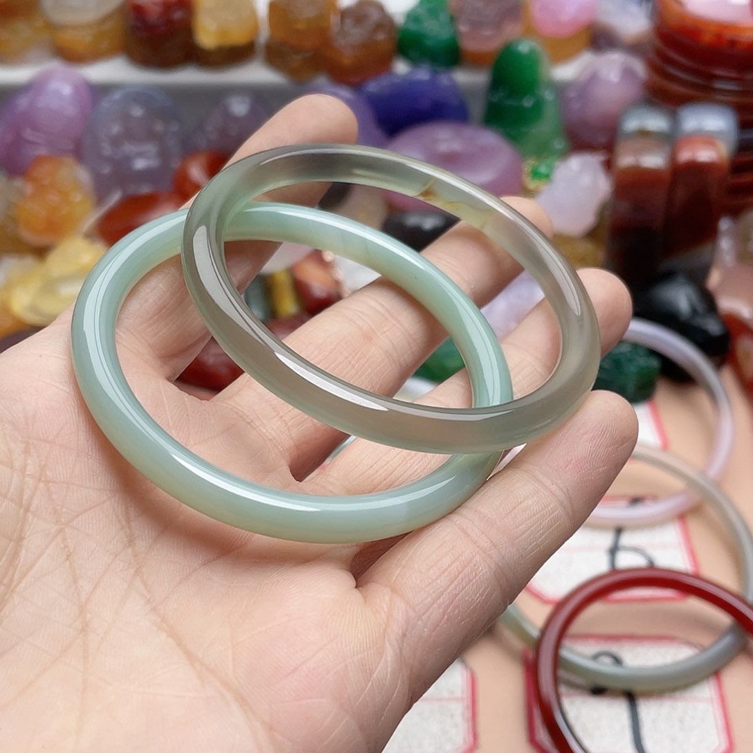 玛瑙/玉髓颈饰合金梦*