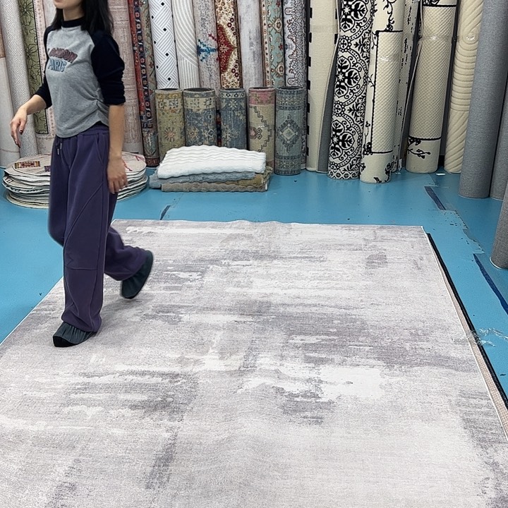 混纺200×300误差±1-3cm精编细砂仿羊绒棉布底微瑕