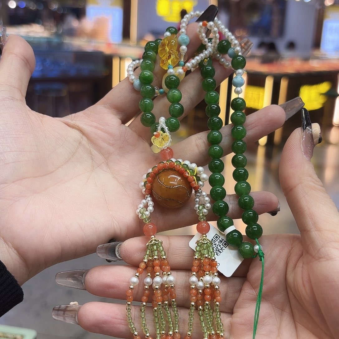 琥珀手链未镶嵌琥珀