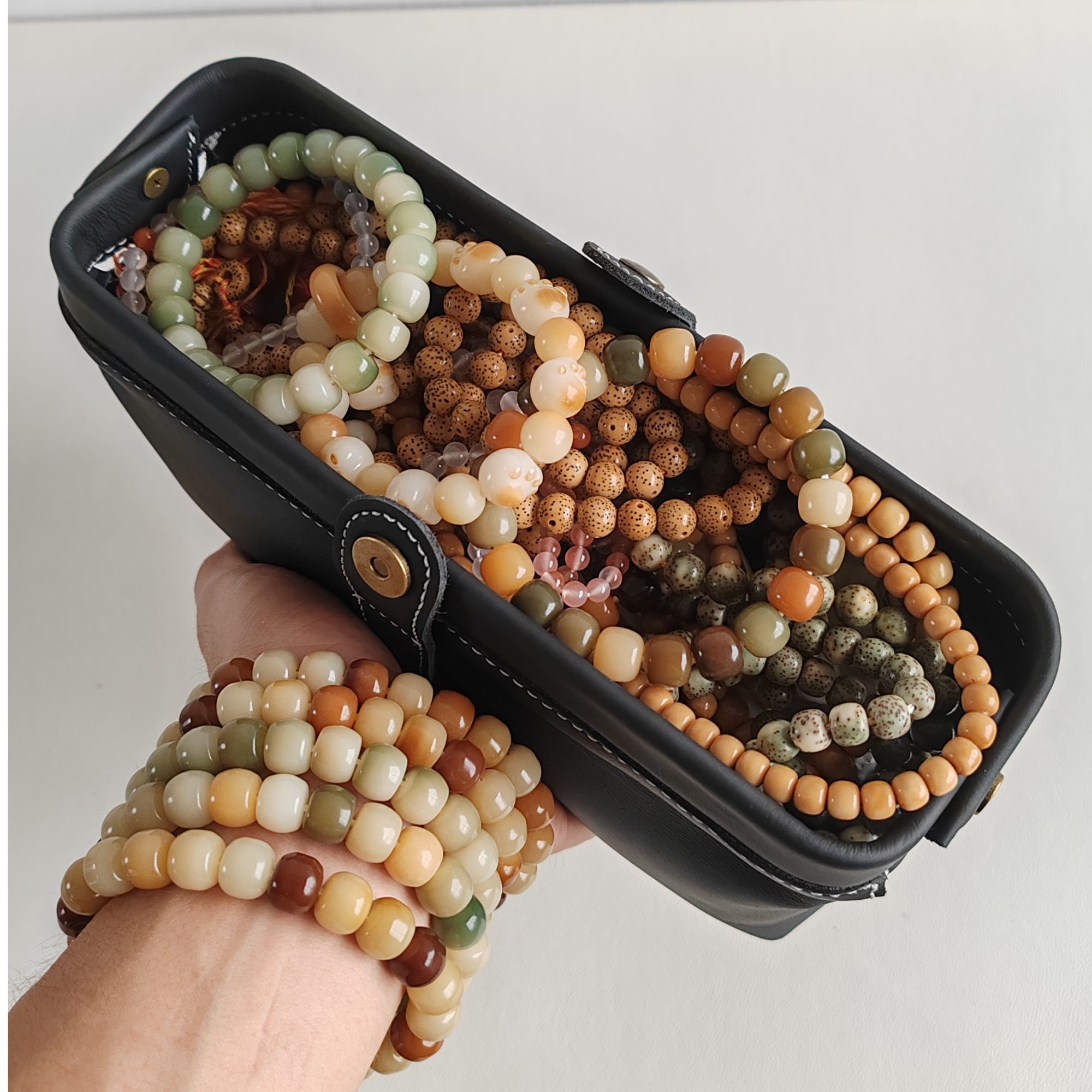 头层牛皮男包孤品捡漏原创手提单肩斜挎双肩包通勤男士串2