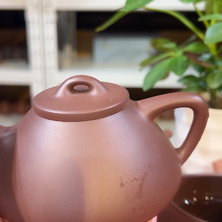 茶壶紫砂紫泥石瓢180cc