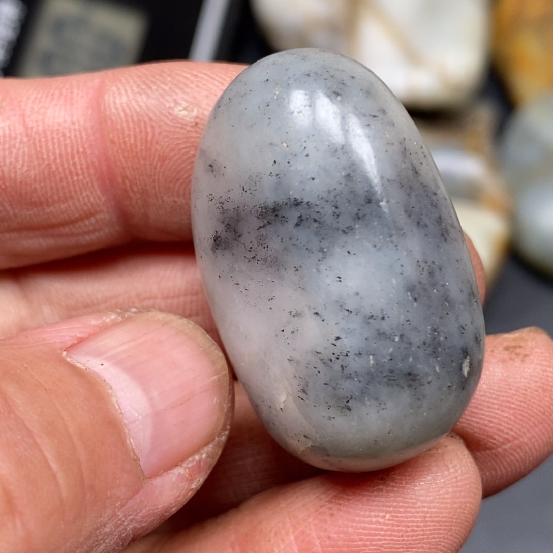 和田玉（糖玉）笔搁未镶嵌