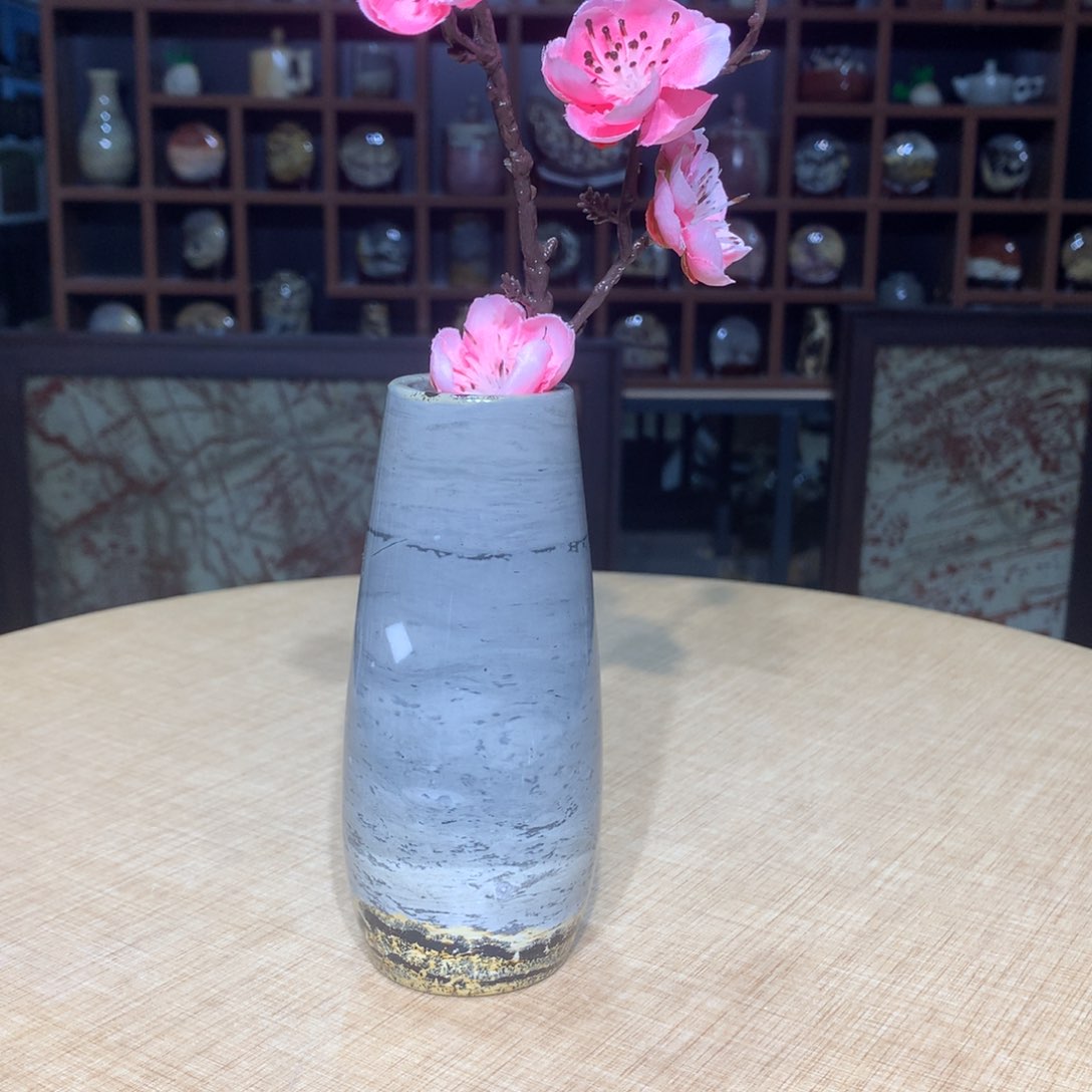 紫砂，广西国画石摆件，收藏观赏