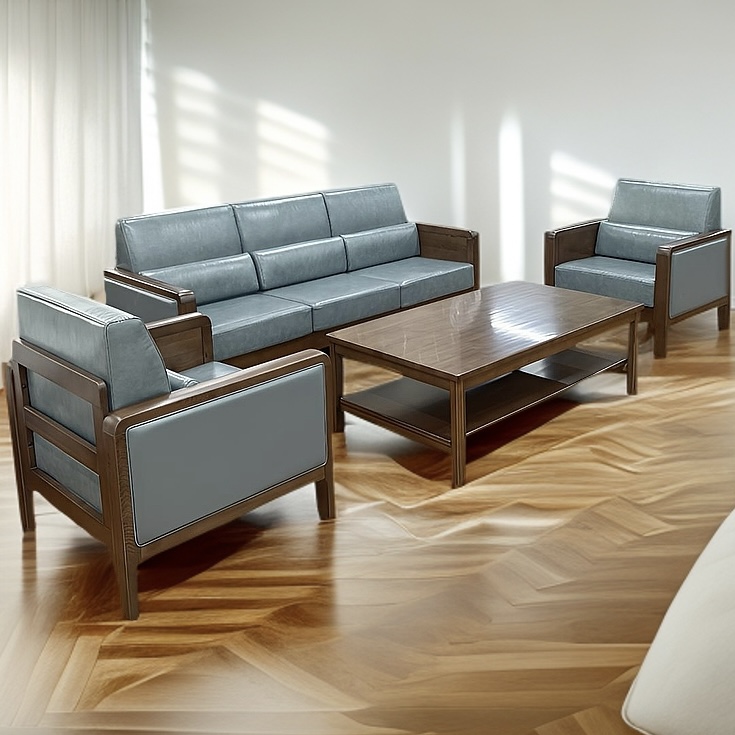 大连华丰家具集团如意系列实木沙发 DYS2502