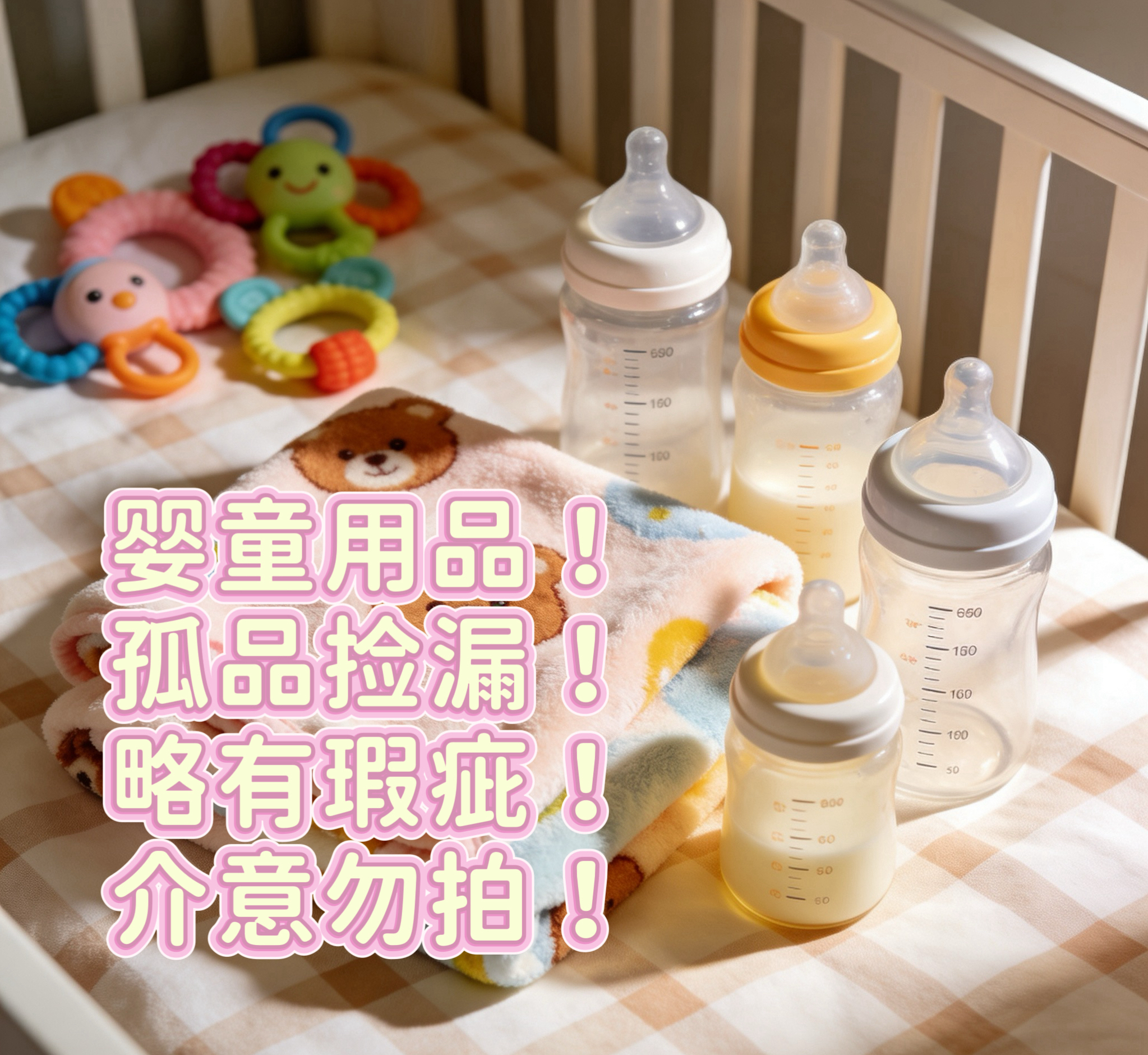 婴童用品组合1-100通用编号（破损包装瑕疵款）