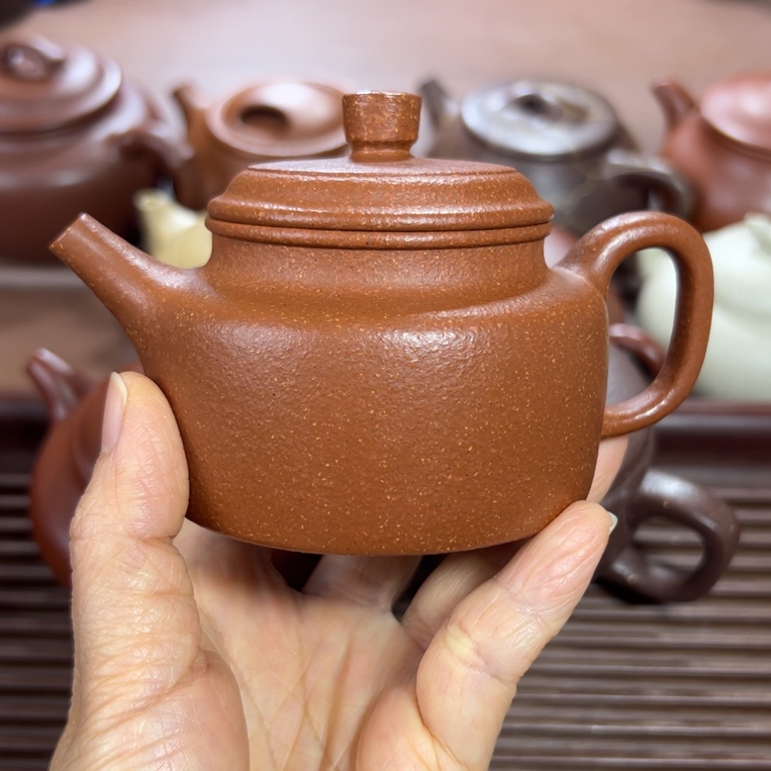 段泥茶壶红降坡 德钟 170cc