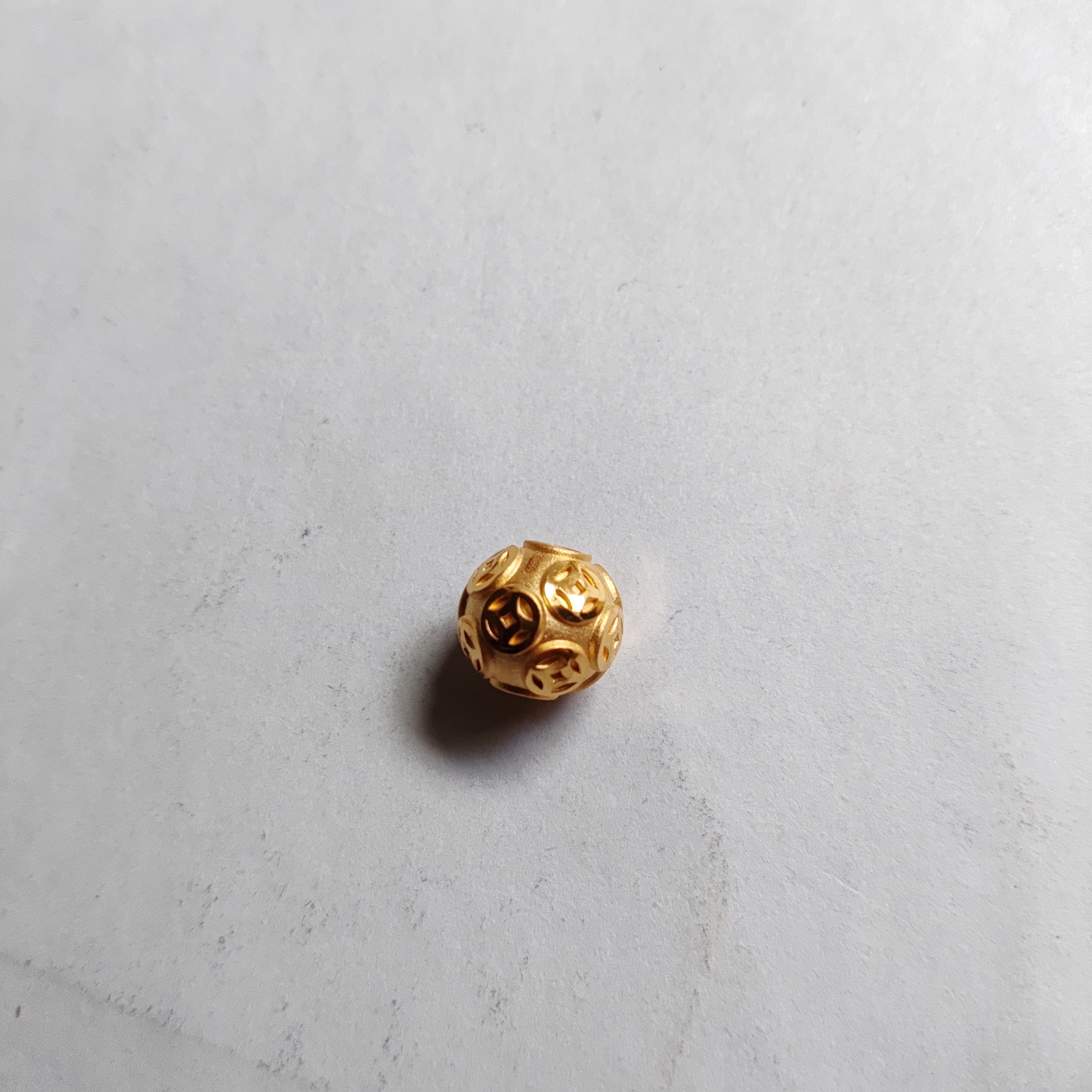 金元宝足金999貔貅珠子首饰