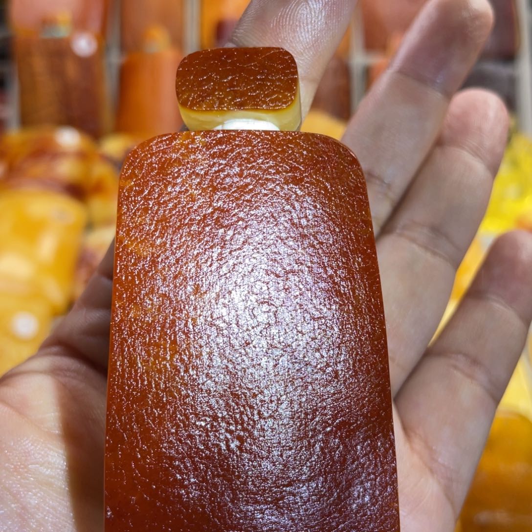 定制琥珀未镶嵌定制款天然琥珀蜜蜡