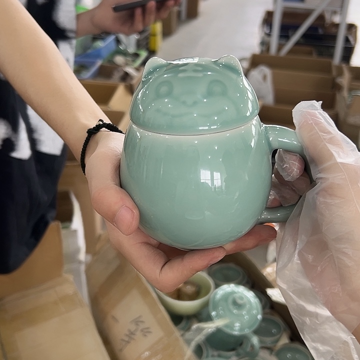 小米茶器龙泉青瓷