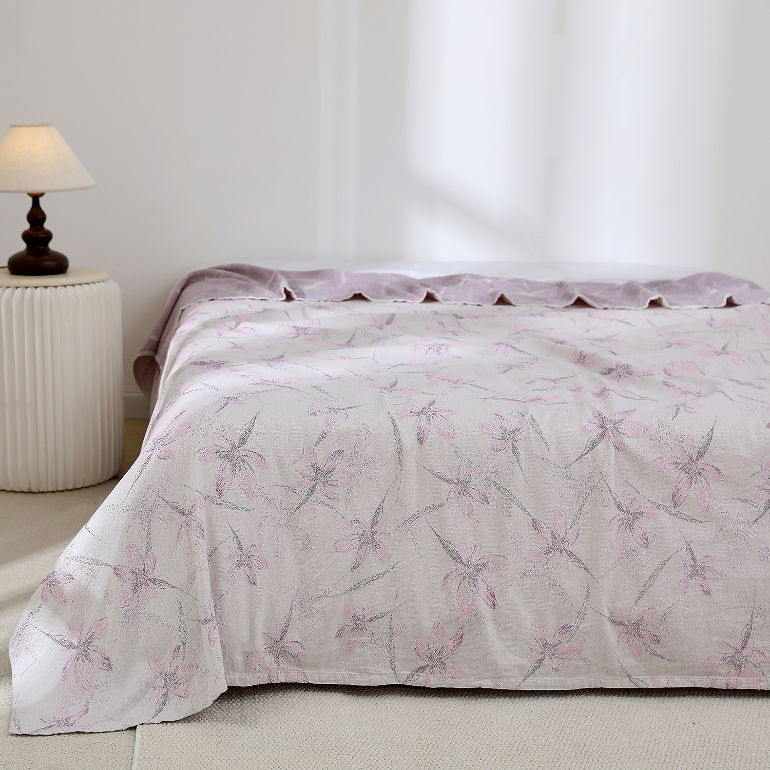 【大牌尾单】高端定制舒适柔软罗布麻床盖（梦屿香-230*250）