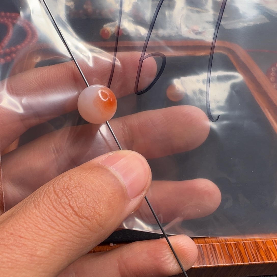 福***陶南红玛瑙未镶嵌配饰161号南红散珠12+多样性发一份