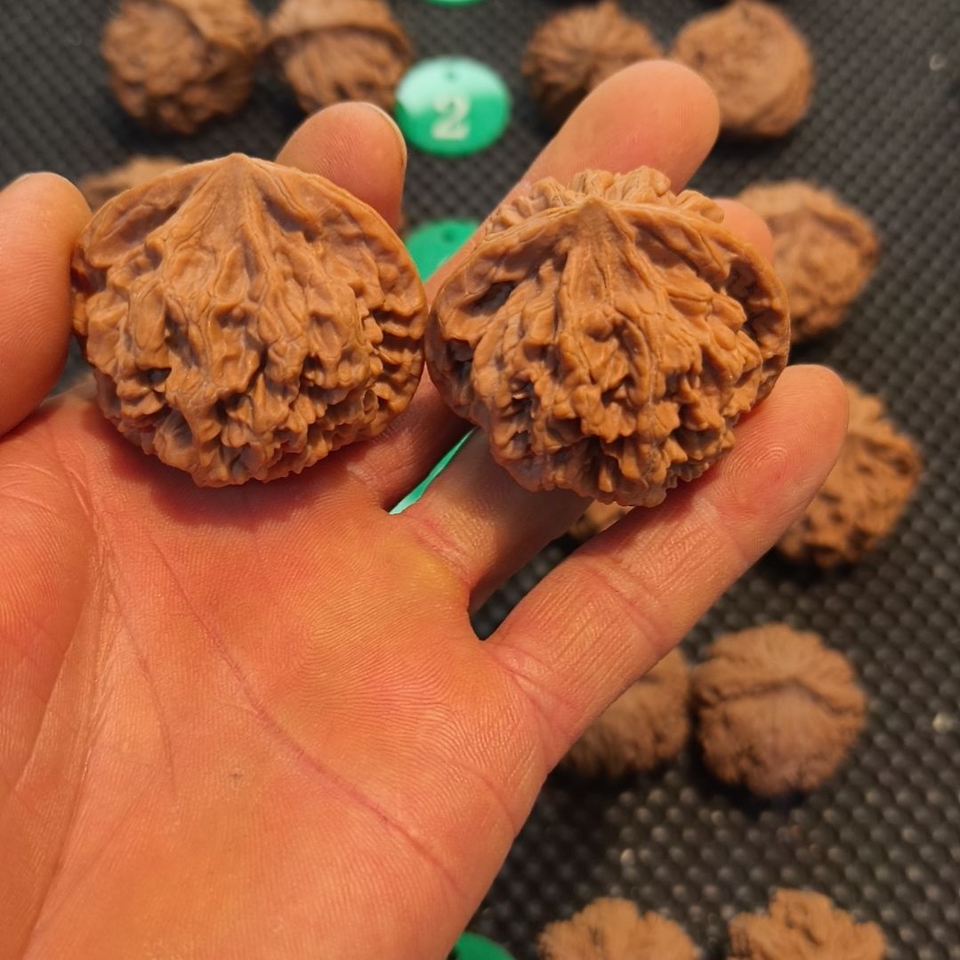 蜗***走文玩核桃吊坠帝王大花文玩核桃