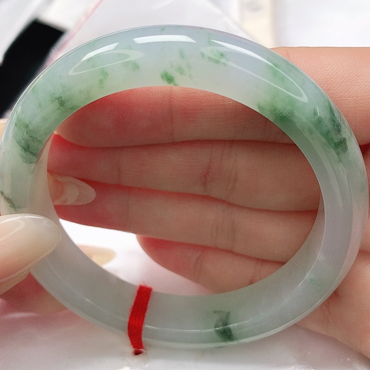 翡翠手镯未镶嵌缅甸天然A货翡翠