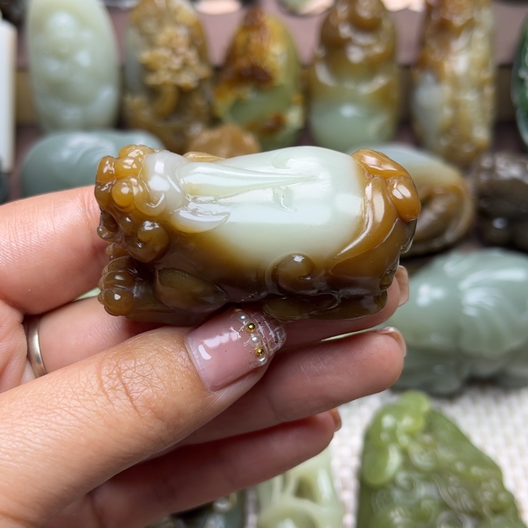 和田玉把件未镶嵌