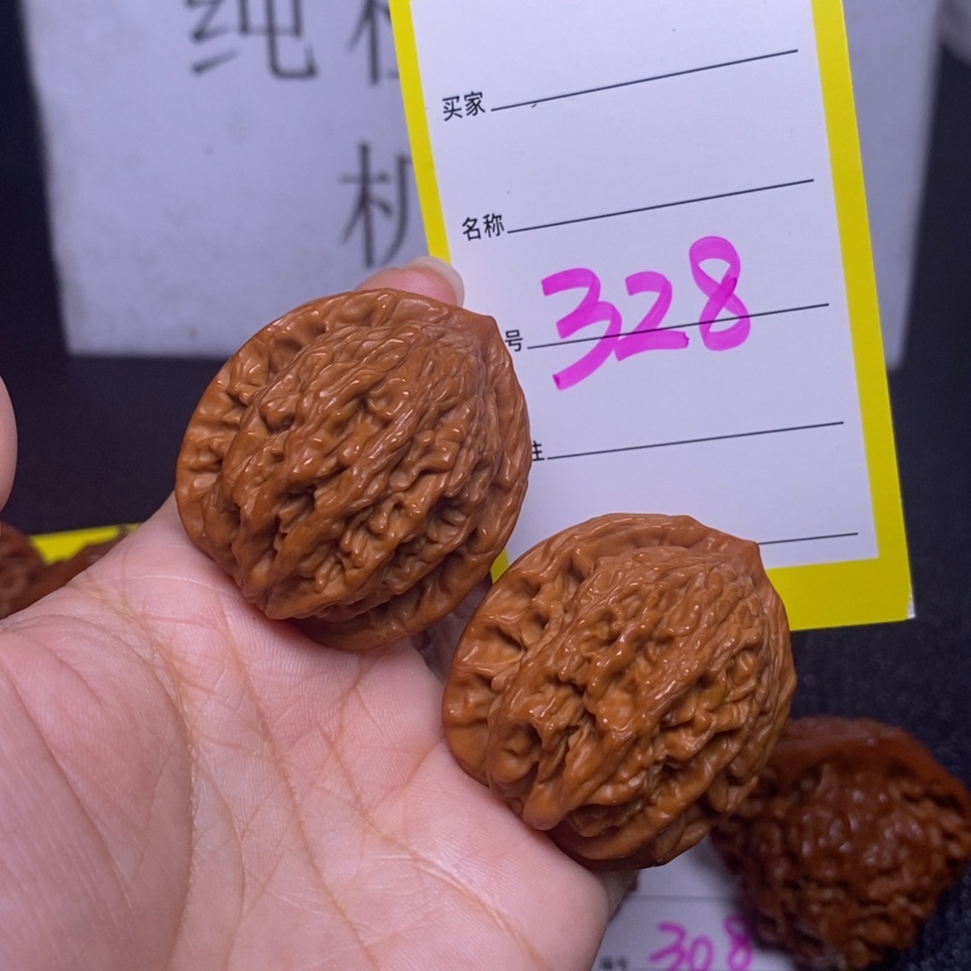 把件文玩核桃328/36虎头