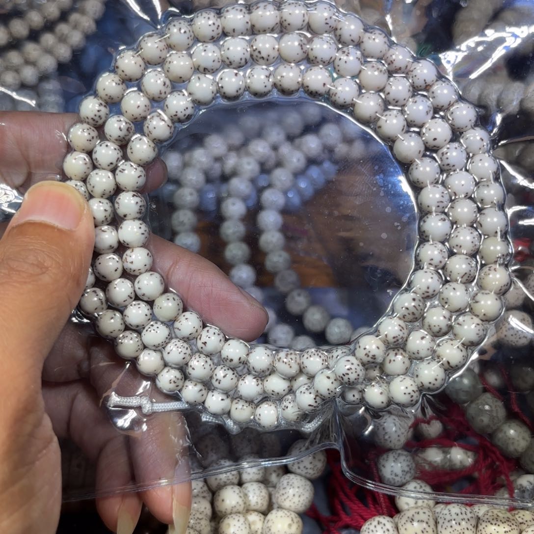 星月菩提手串星月圆7河豚