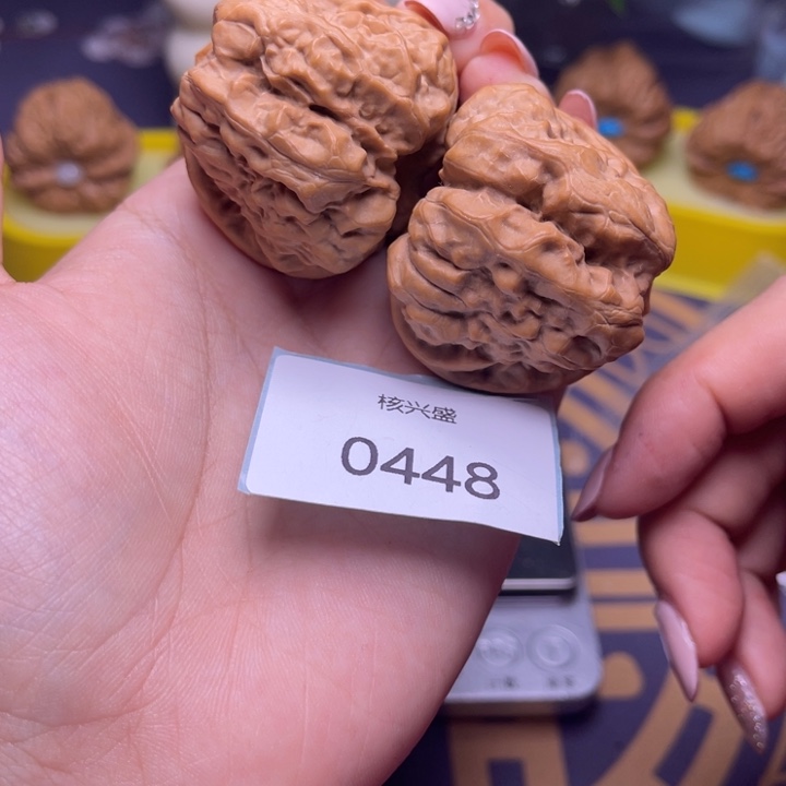 文玩核桃把件蛤蟆41.0448