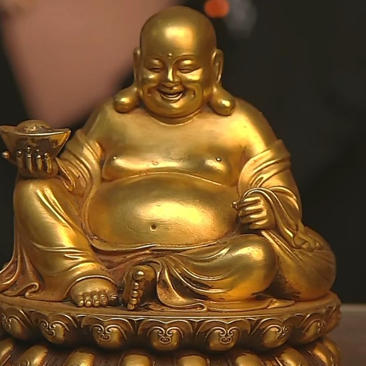 紫铜鎏金收藏摆件