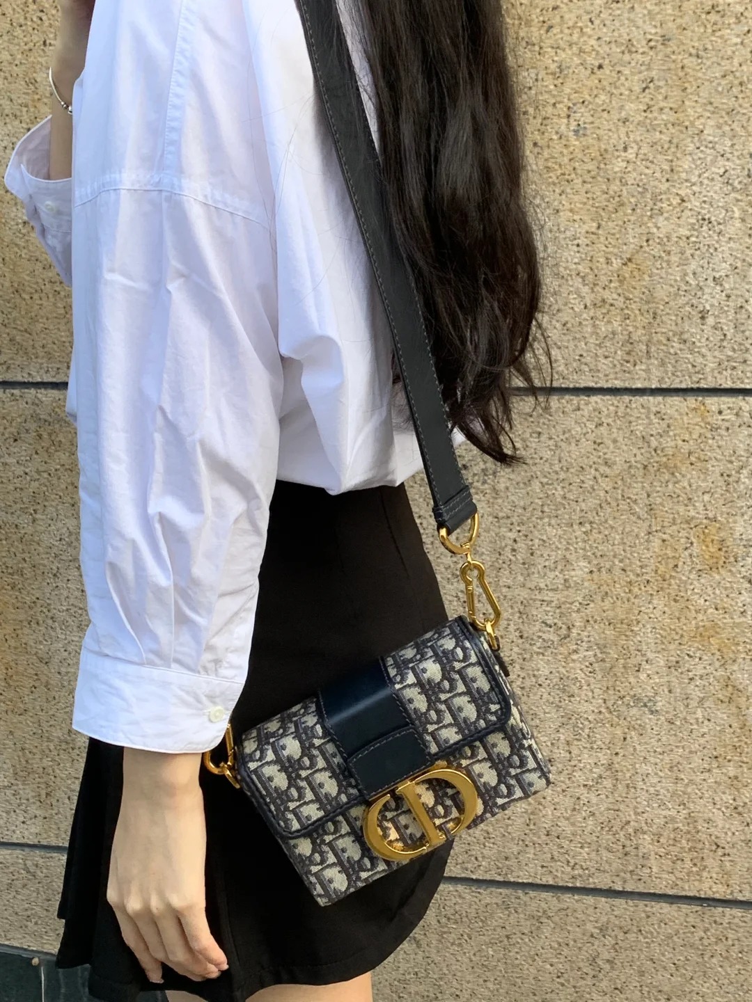 99新 DIOR/迪奥 蒙田box老花/99新/优选