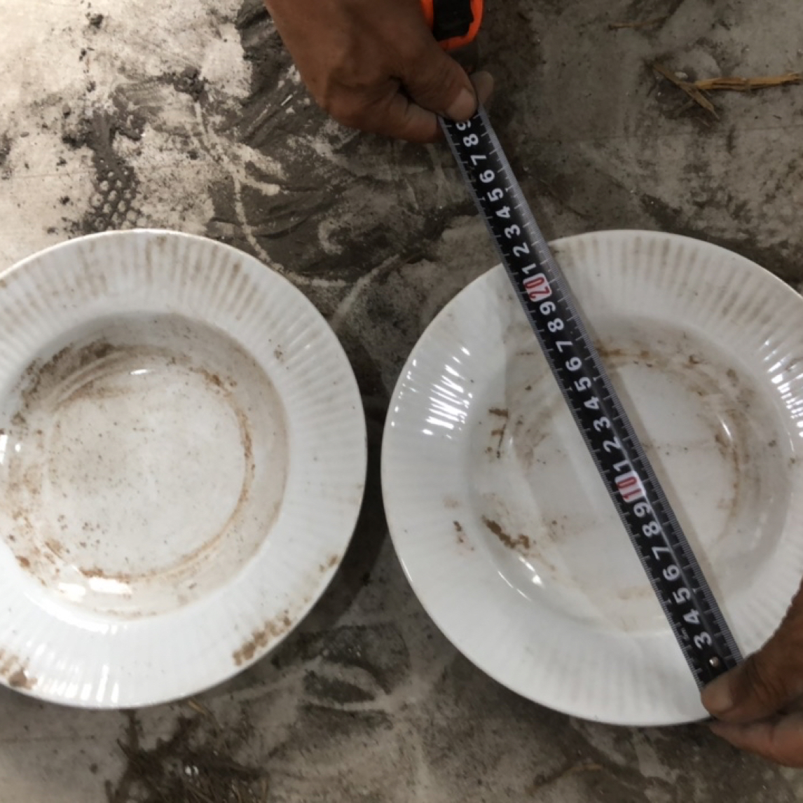 一厂陶瓷平盘直径22高4
