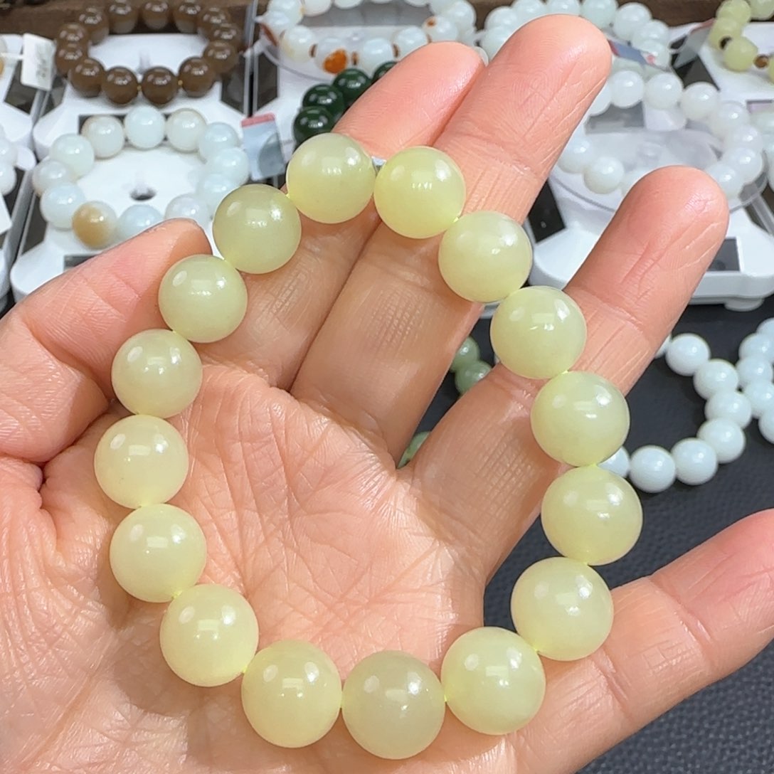 和田玉手链未镶嵌