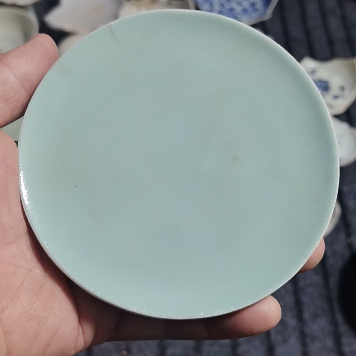 瓷片青花影青杯垫标夲