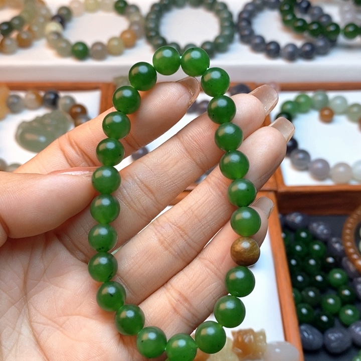 和田玉手链未镶嵌