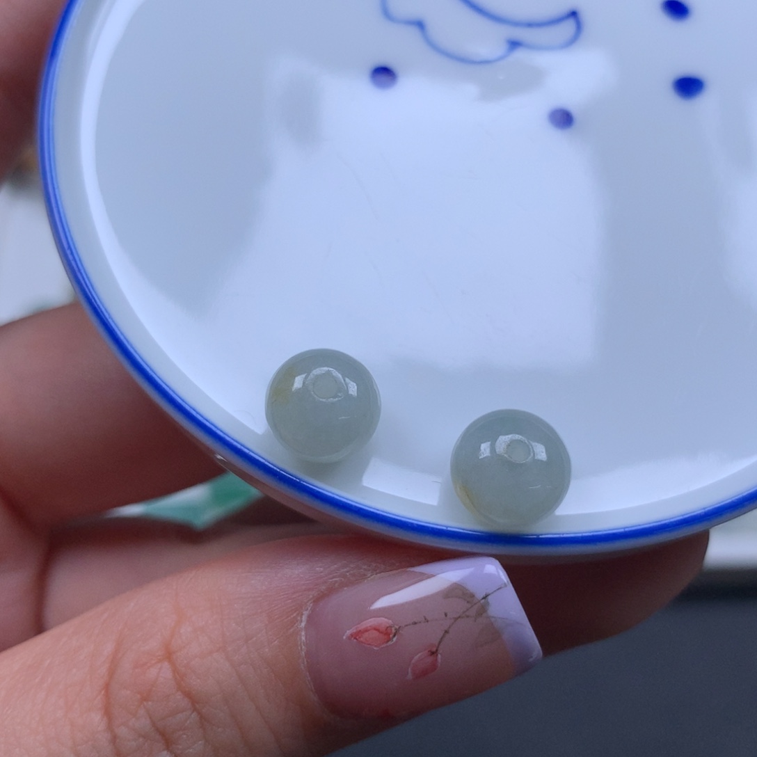 翡翠散珠天然翡翠D2103