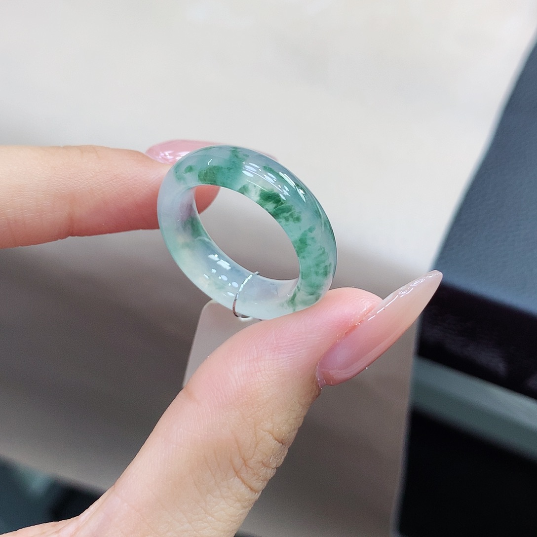 未镶嵌戒指翡翠15号