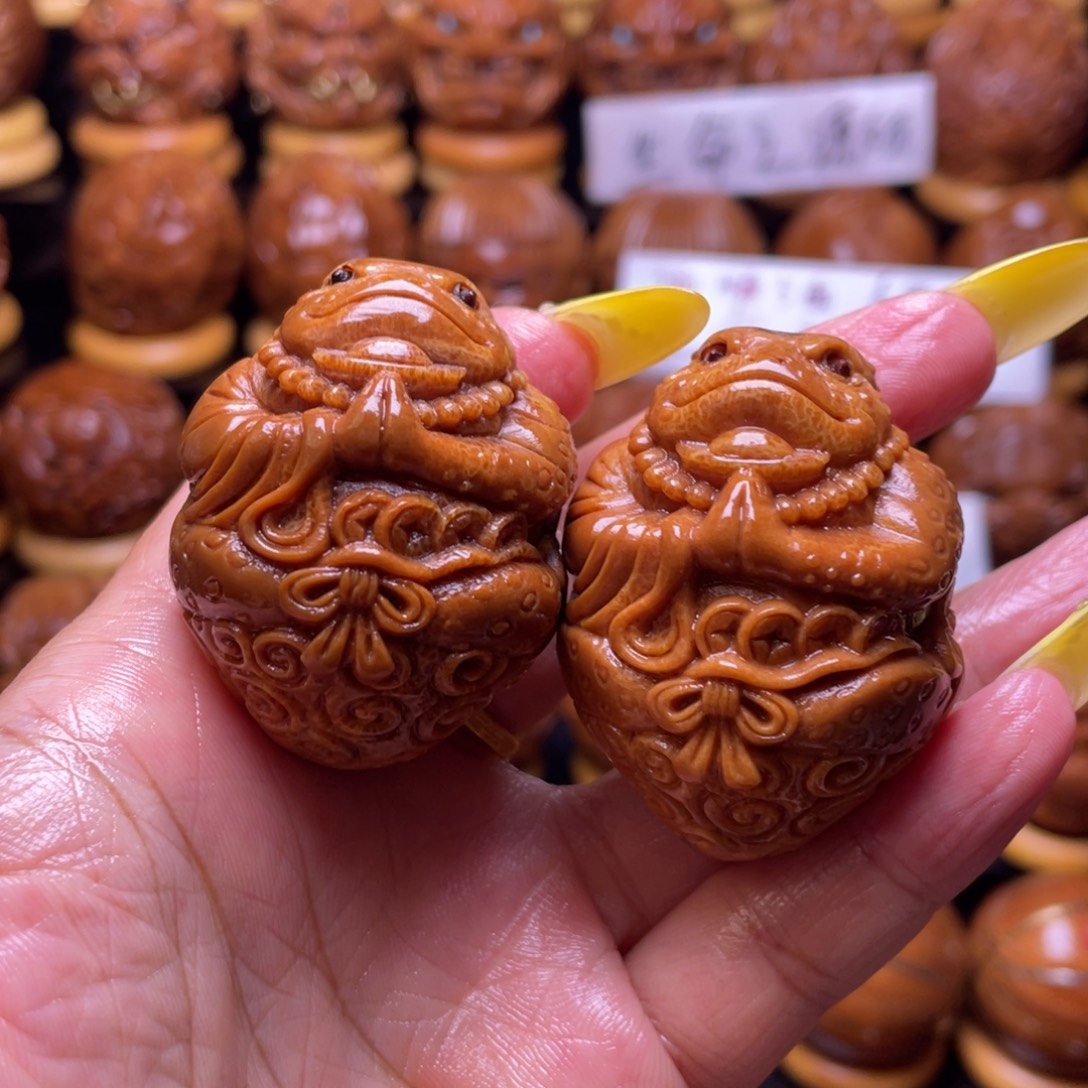 把件橄榄核橄榄核雕