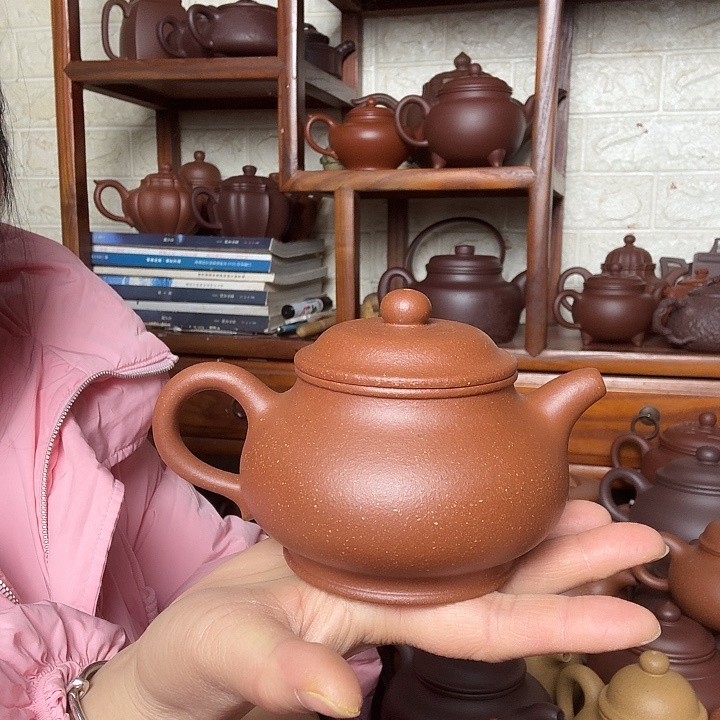 紫砂茶壶潘壶280cc精工半手工
