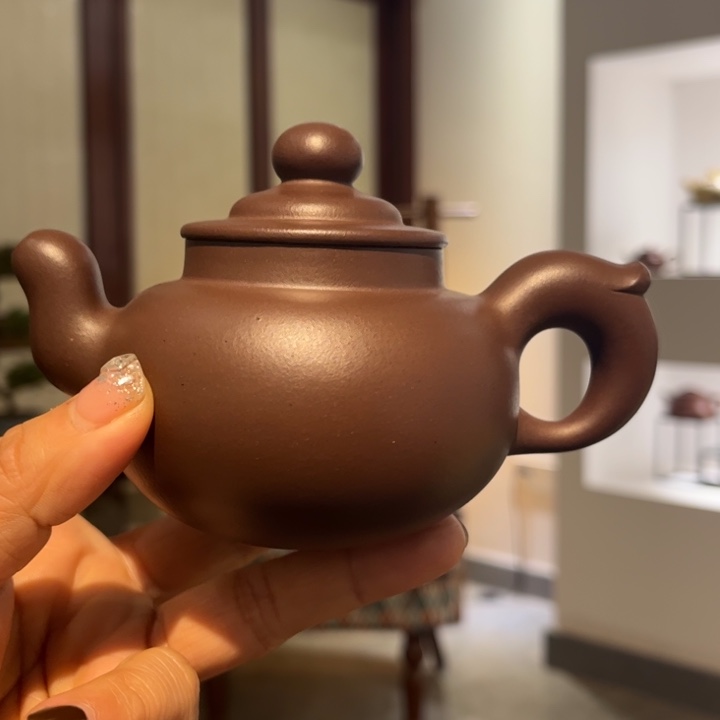 紫砂茶壶杨*亮紫砂 原矿泥料