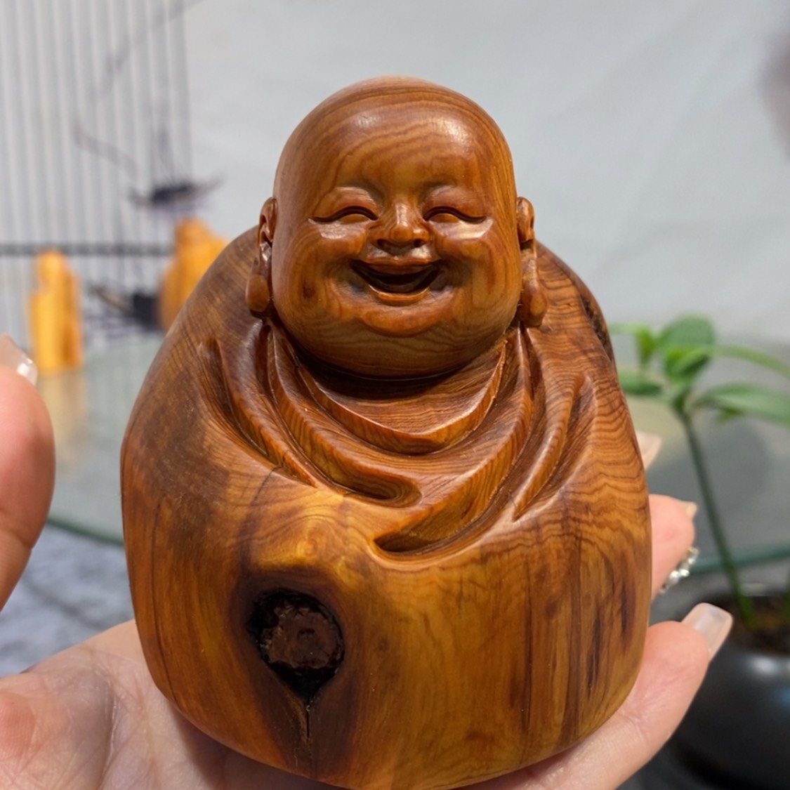 【闪购商品】柏木（崖柏）根雕木雕工艺品摆件，满十送一手把件