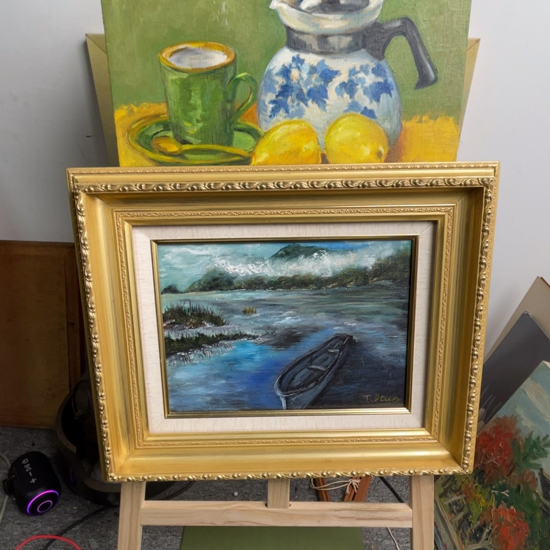 钝***侠中古框画有磕碰不退不换